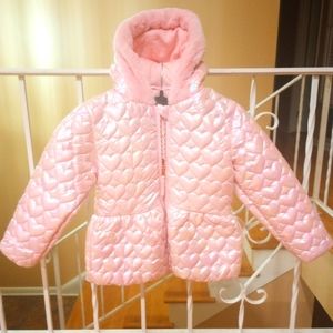 Girl's Coat, Light Pink